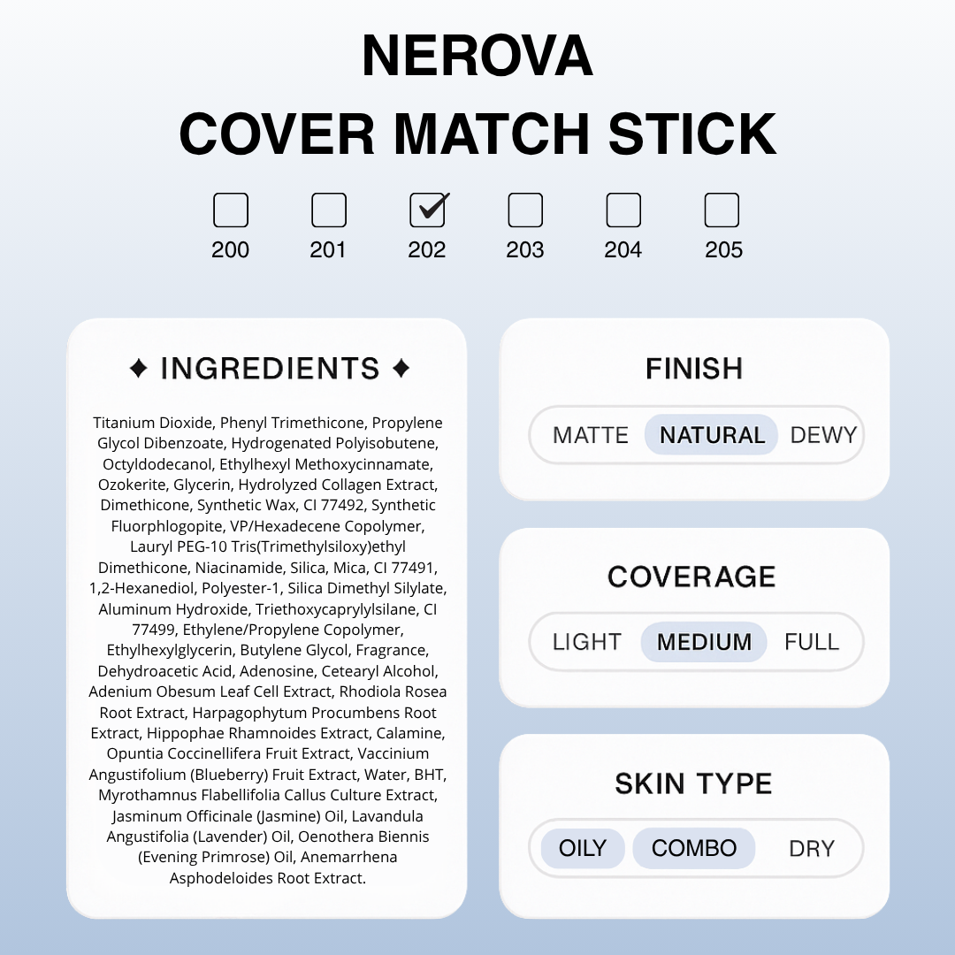 Nerova Cover Match Stick